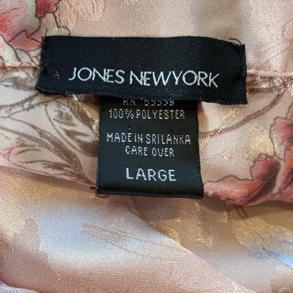 Jones New York Vintage Satin Pyjamas, Large - Picture 3 of 5